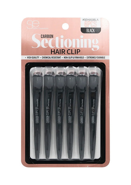 Salon Essentials Carbon Hair Clips