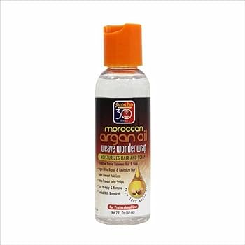 SalonPro Moroccan Argan Oil Weave Wonder Wrap 2oz - Dark