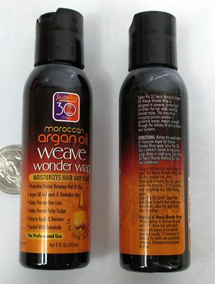 SalonPro Moroccan Argan Oil Weave Wonder Wrap 2oz - Dark