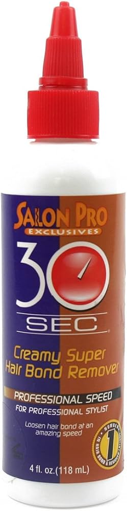 Salon Pro Super Hair Bond Remover 30 Sec 4 Oz