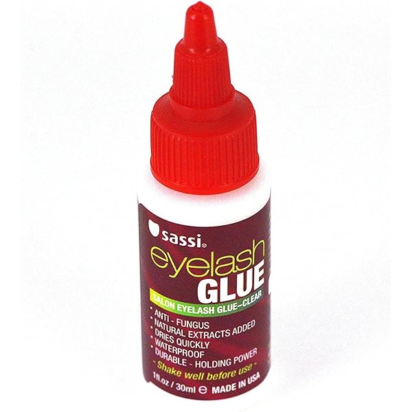 Sassi Eyelash Glue Clear Mini Tube