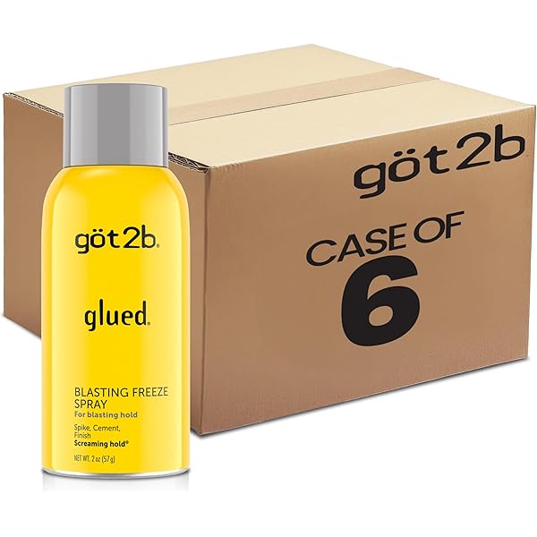 Schwarzkopf Got2b Glued Blasting Freeze Spray, 2 OZ