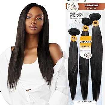 Sensationnel Curls Kinks Straight Hair Extensions