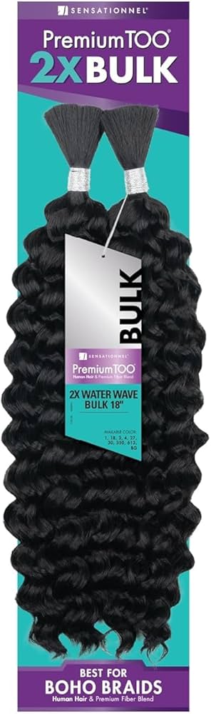 Sensationnel PremToo Bulk Weaving 18" Water Wave 1B