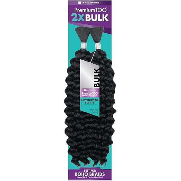 Sensationnel PremToo Bulk Weaving 18" Water Wave 1B