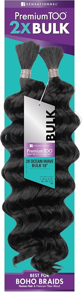 Sensationnel PremToo Bulk Weaving 18" Water Wave 1B