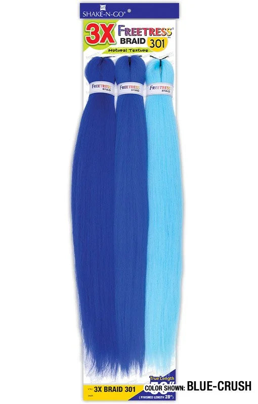 Shake-N-Go FreeTress 3X Braid 301 28" Pre-Stretched (FLAMINGO)