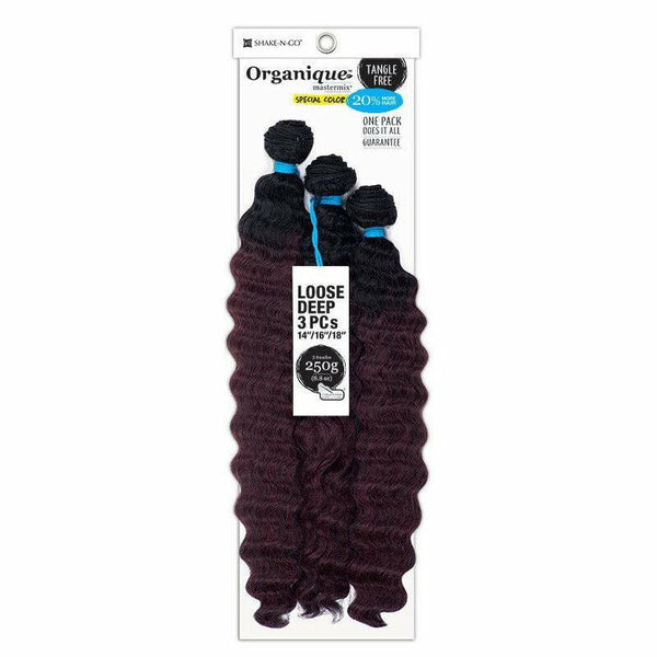 Shake-N-Go Organique Loose Deep Hair 3pcs (14/16/18) #2