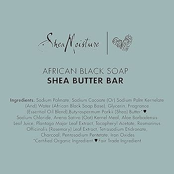 SheaMoisture African Black Soap with Shea Butter, 8 oz
