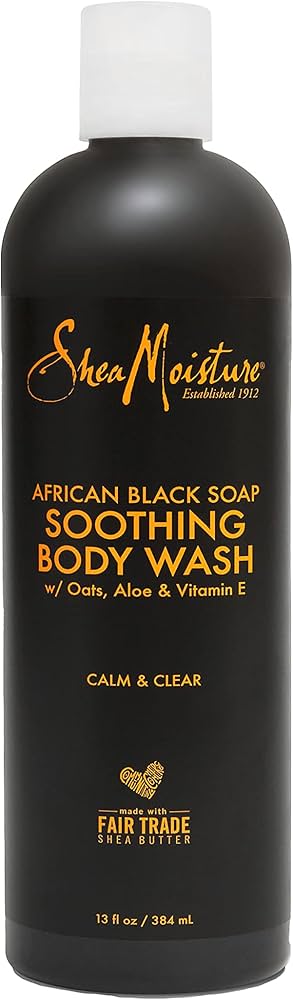 SheaMoisture African Black Soap with Shea Butter, 8 oz