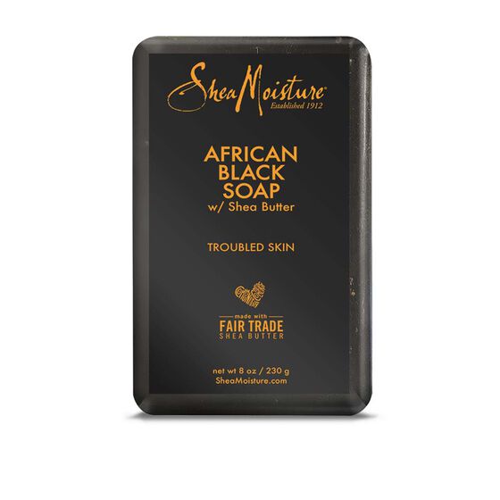 SheaMoisture African Black Soap with Shea Butter, 8 oz