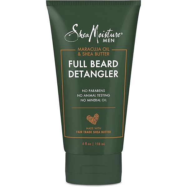SheaMoisture Men Beard Wash 6 Oz Maracuja Oil & Shea Butter