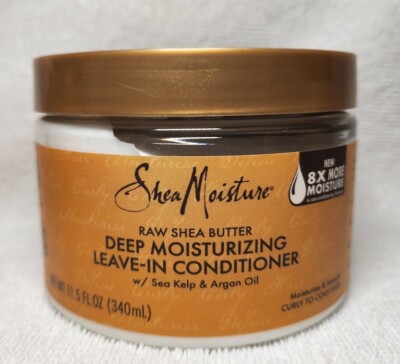 SheaMoisture Raw Shea Butter Leave-in Conditioner, 11.5 Oz