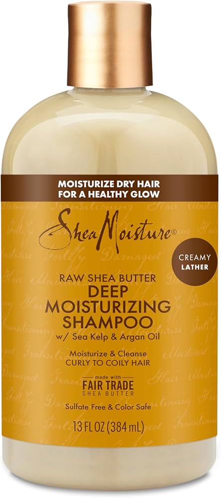 SheaMoisture Raw Shea Butter Shampoo Moisture Retention 13 oz