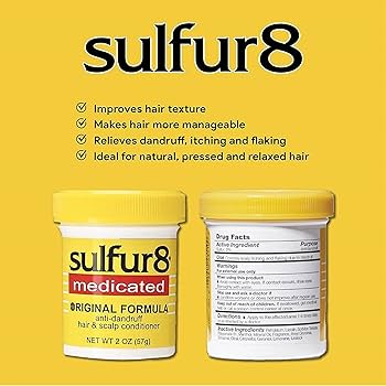 Sulfer8 Medicated Anti-Dandruff Conditioner, 4 Oz