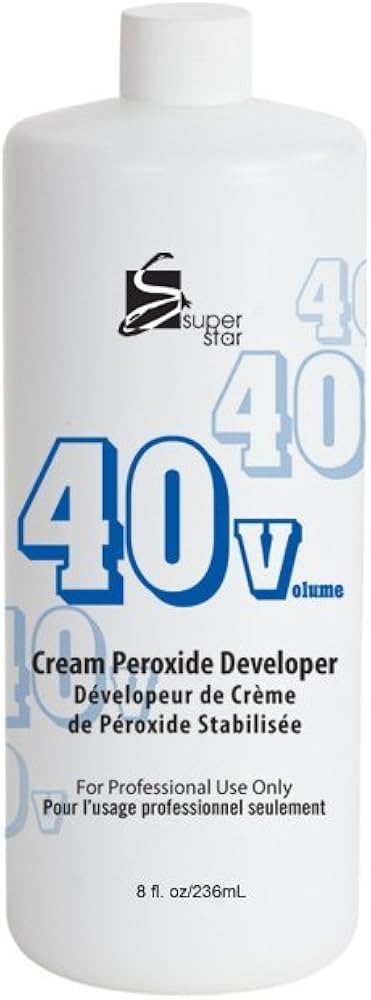 Superstar Cream Peroxide Developer 40V HC 8 Oz