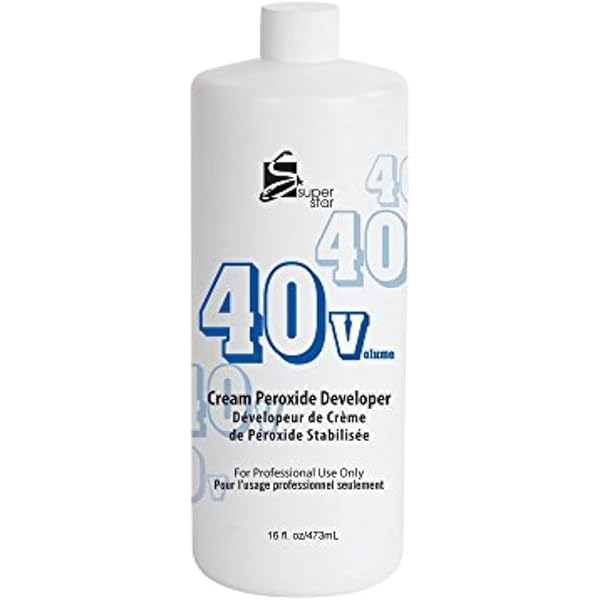 Superstar Cream Peroxide Developer 40V HC 8 Oz