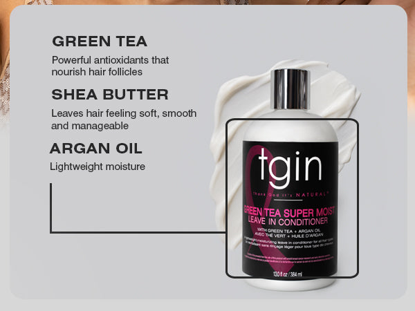 TGIN Green Tea Leave-In Conditioner 13.0 oz Super Moist