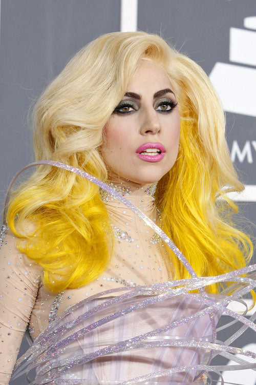 Two-Tone Blonde Yellow Wig