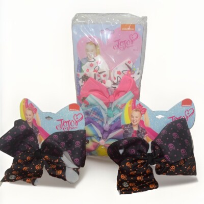 Unicorn Rainbow Hair Bows Set
