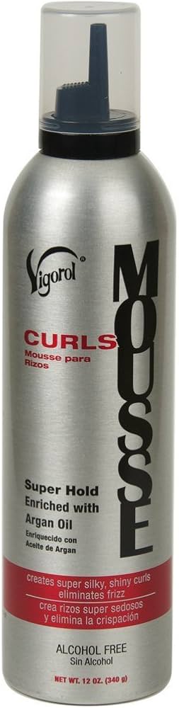 Vigorol Curls Mousse, 12 Ounce