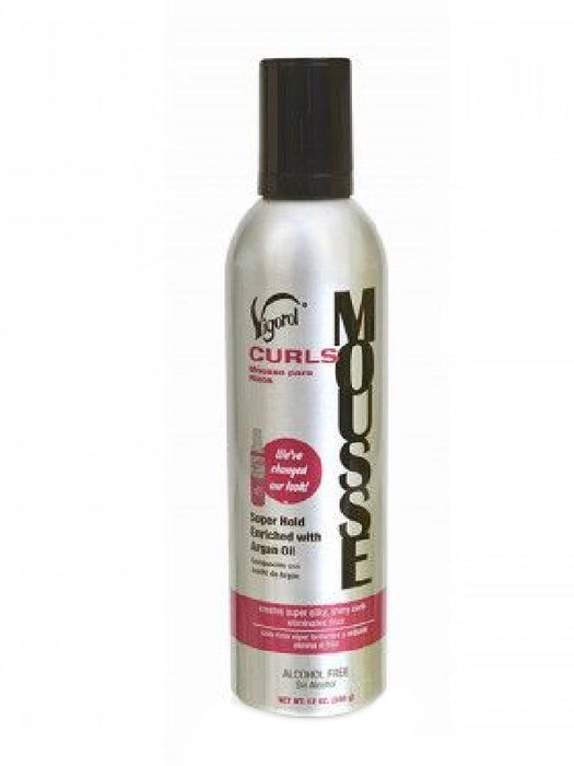Vigorol Curls Mousse, 12 Ounce