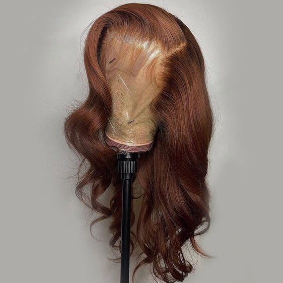 Wavy Brown Lace Front Wig