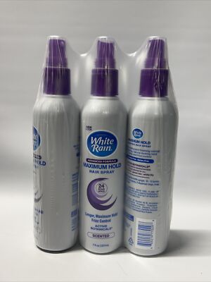 White Rain Hair Spray Maximum Hold Non-Aerosol 7 oz