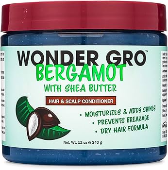 Wonder Gro Bergamot Hair Grease, 12 Fl Oz - Moisturizes, Shines