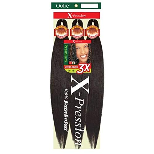 Outre X-Pression Pre-Stretched Ultra Braid purple