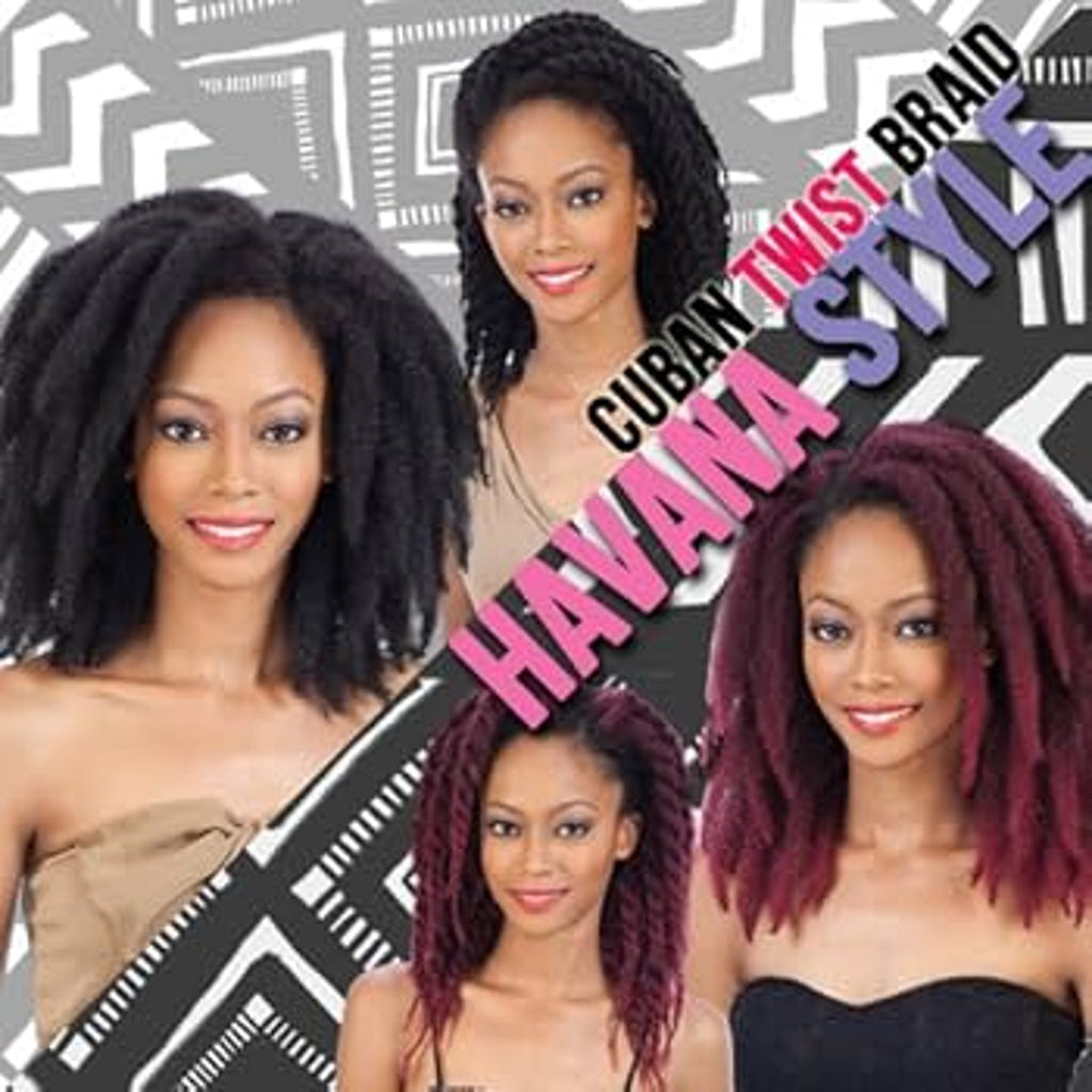 ShakeNGo Cuban Twist Synthetic Hair Braids Havana Style