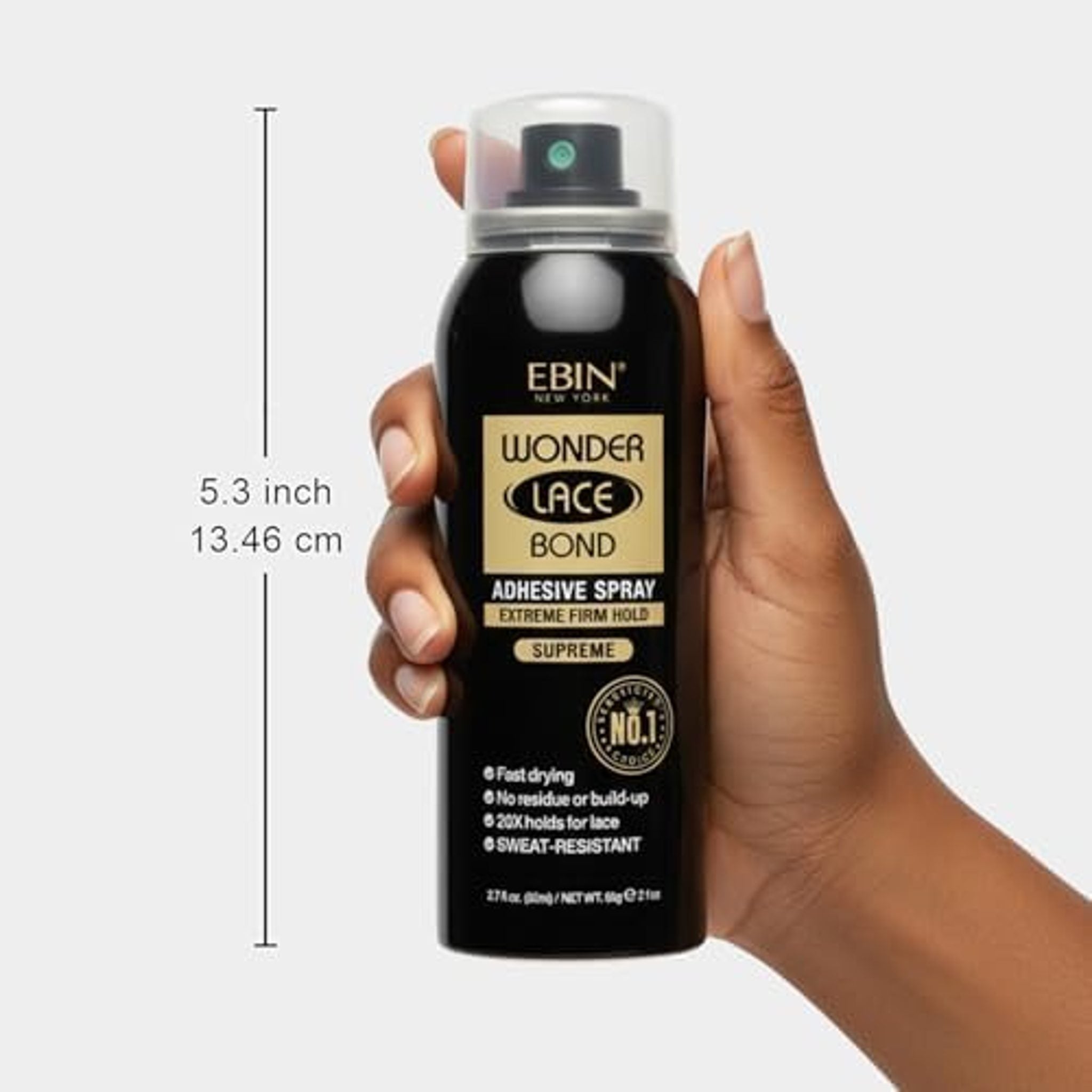 EBIN NEW YORK Wonder Lace Wig Bond Spray Active 2.7oz