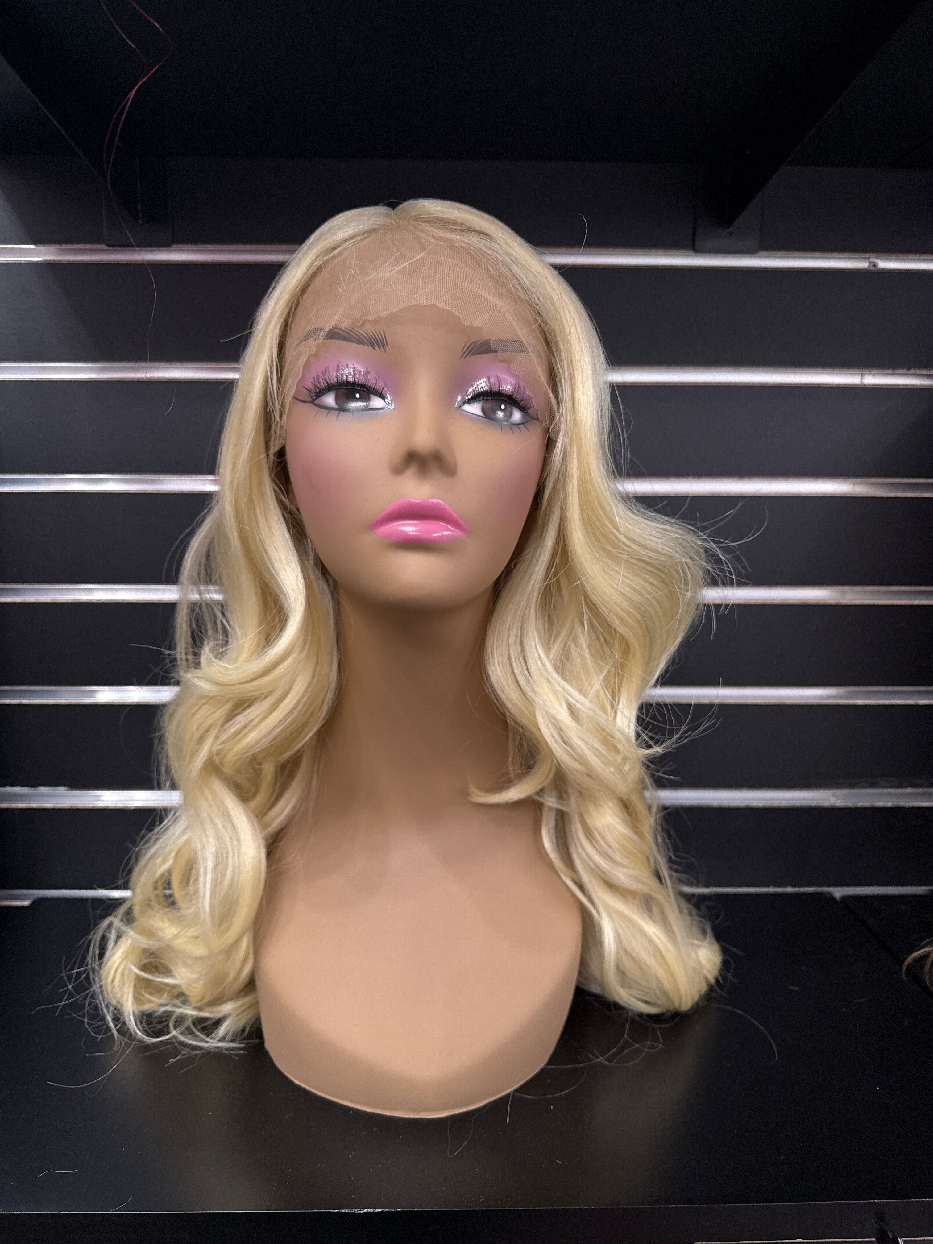 Blonde Wavy Lace Front Wig