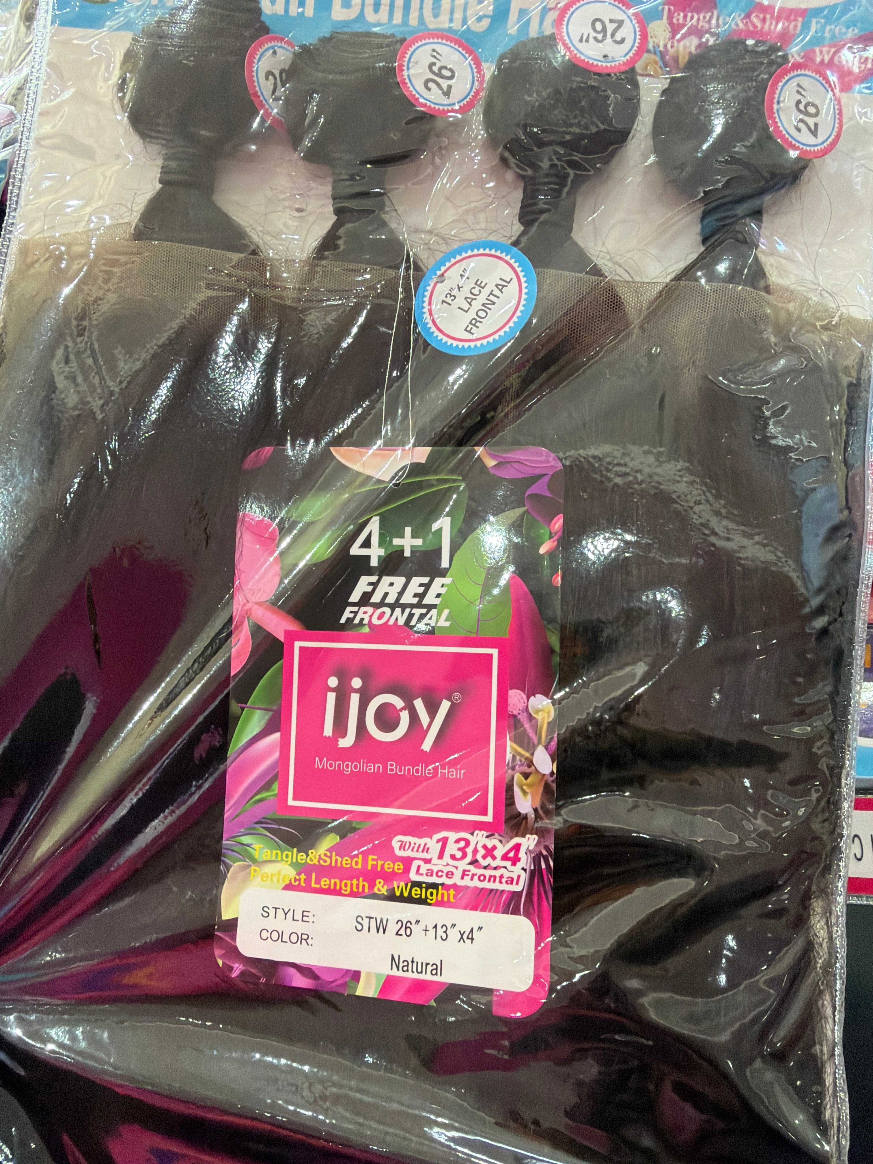 ijoy Mongolian Hair Bundle Set (H005Y7)  26-inch