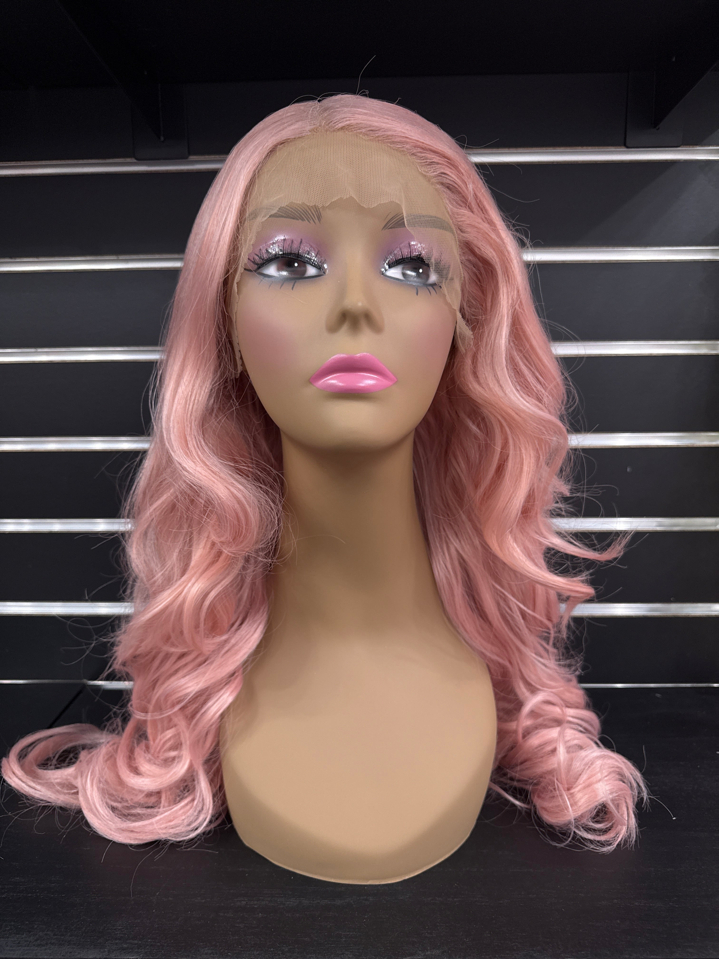 Pink Lace Front Wig