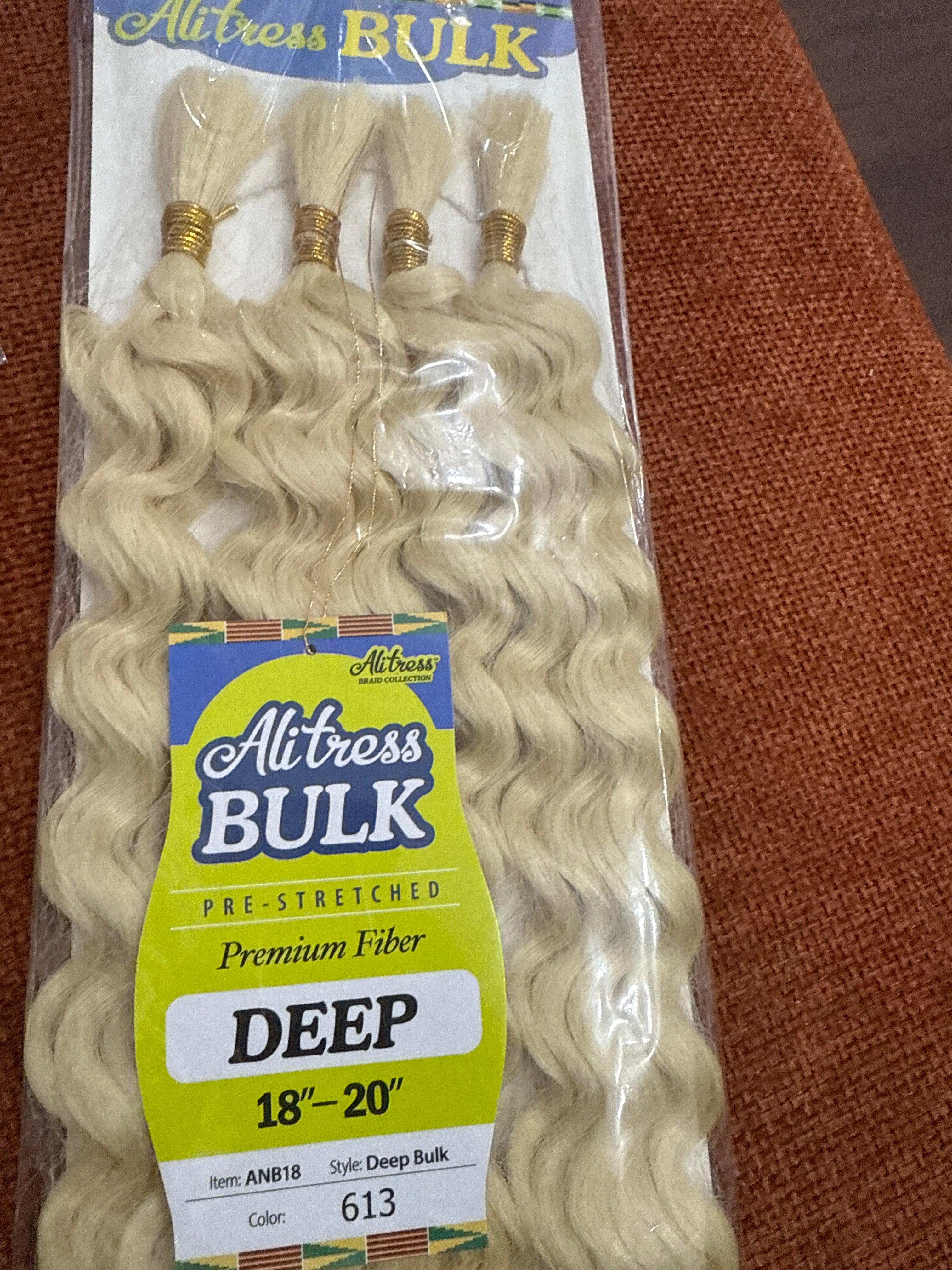 Alitress Bulk Deep Hair Extensions