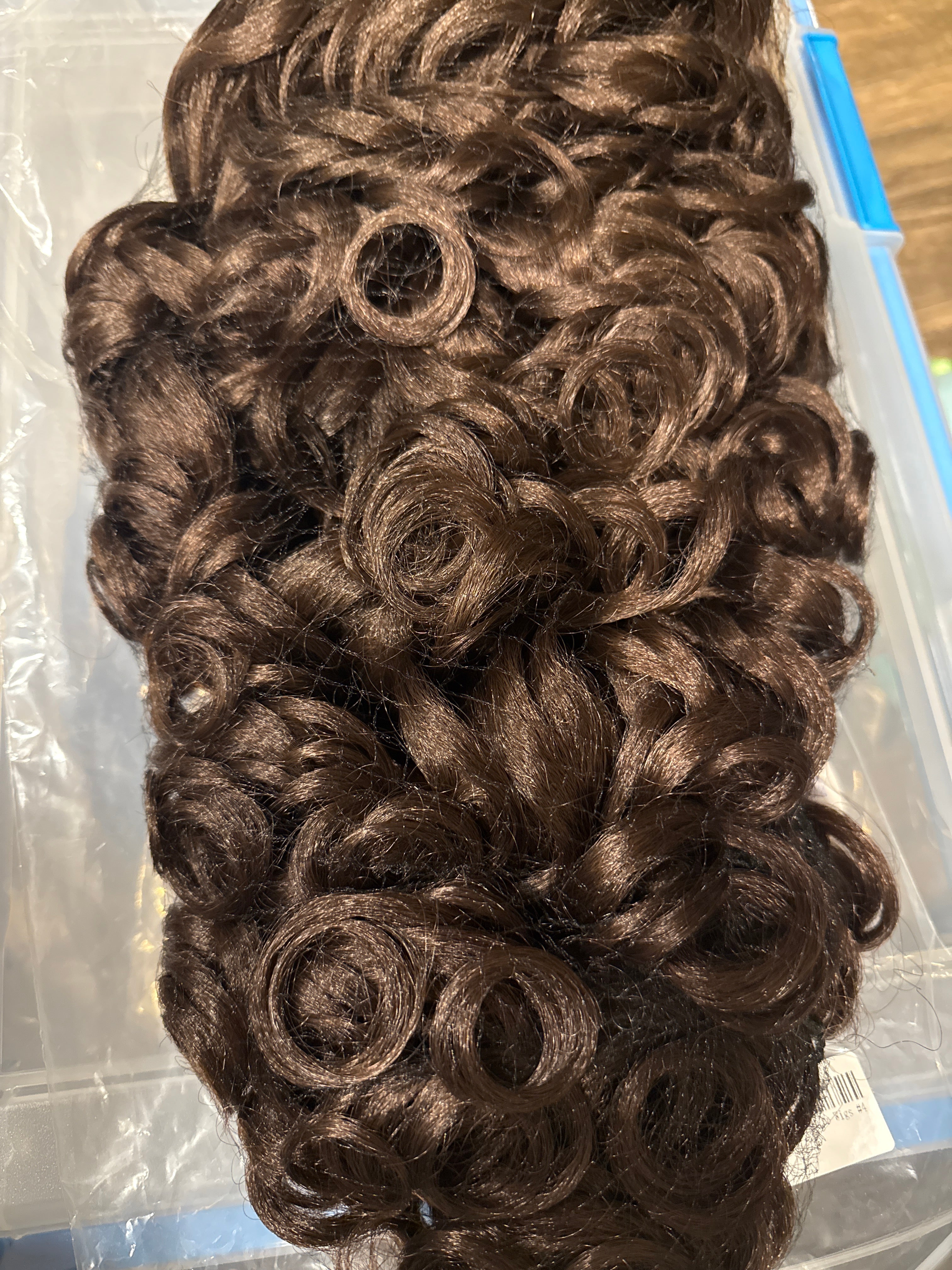 Brown Curly Hair Wig