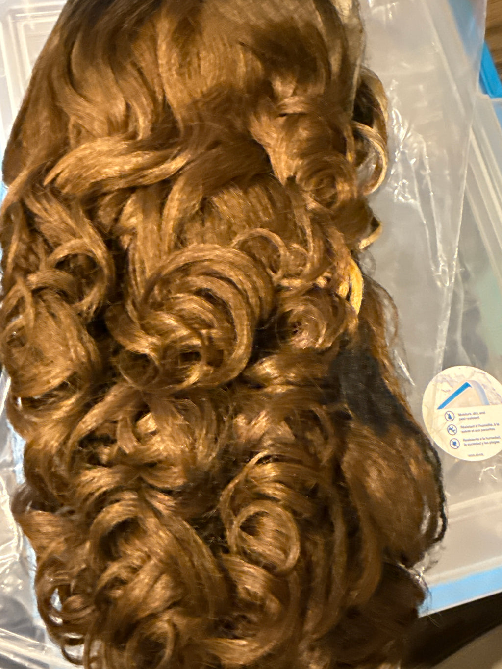 Brown Curly Hair Wig