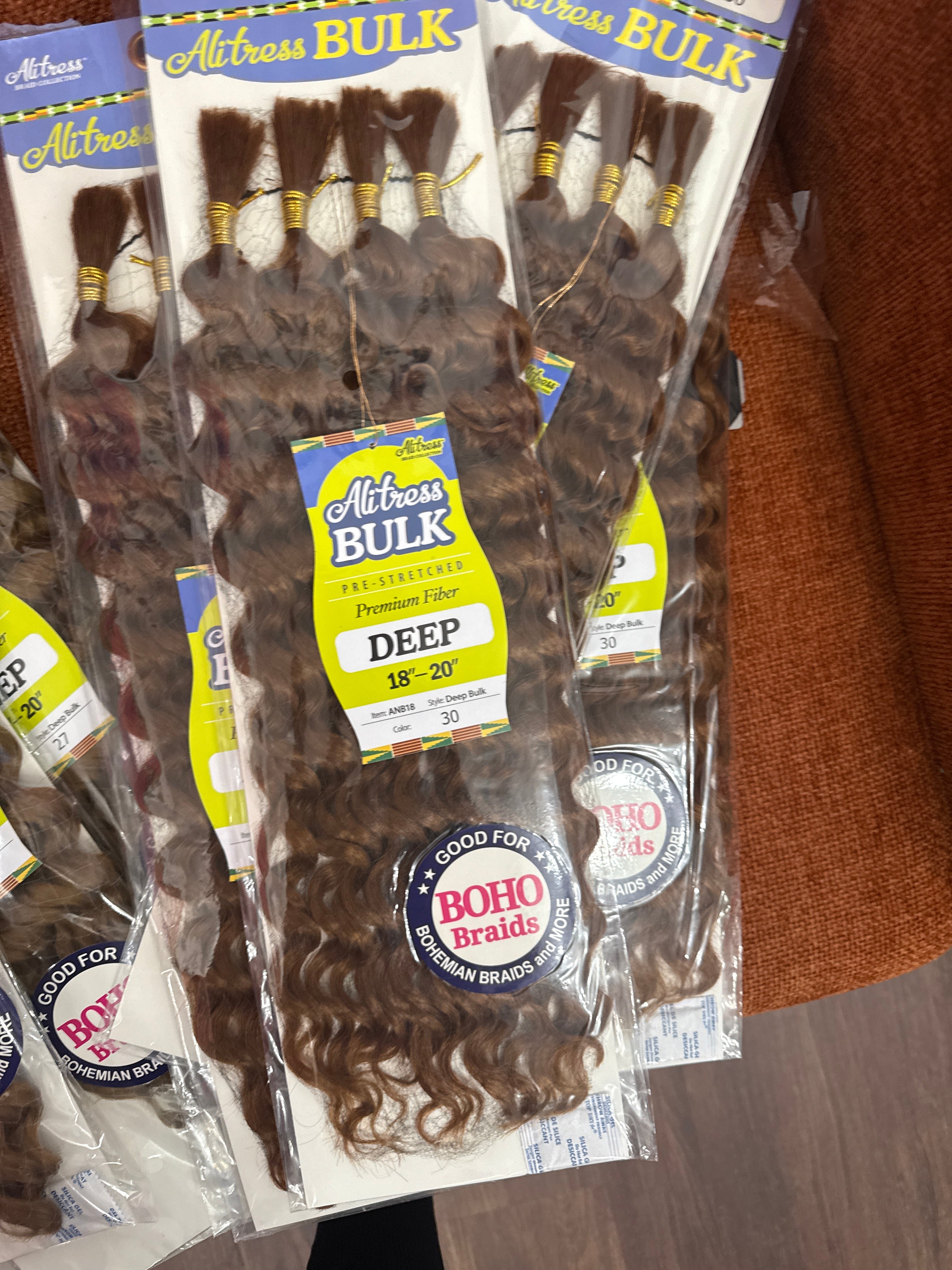 Alitress Bulk Deep Braiding Hair 30