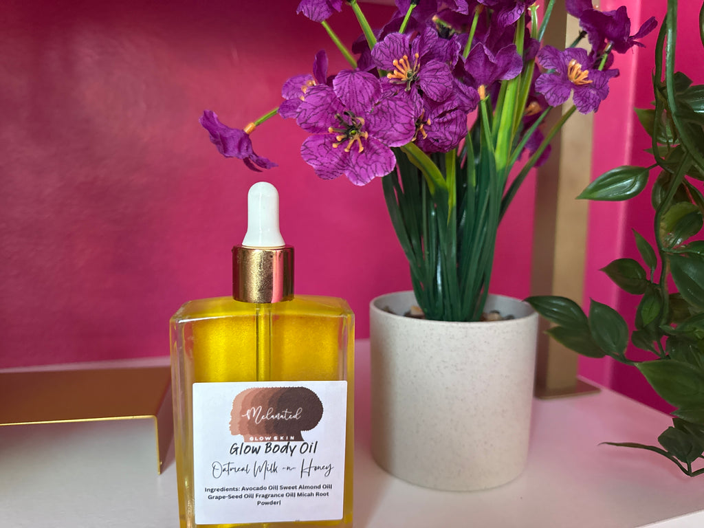 Melanated Glow Skin Body Oil