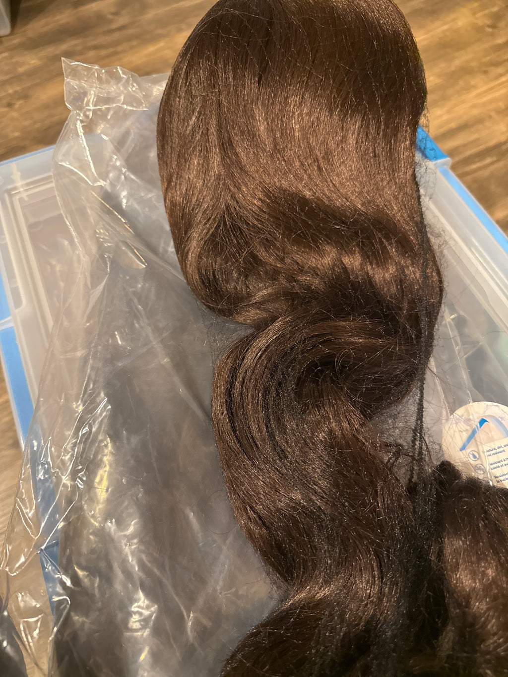 Dark Brown Wavy Hair Wig