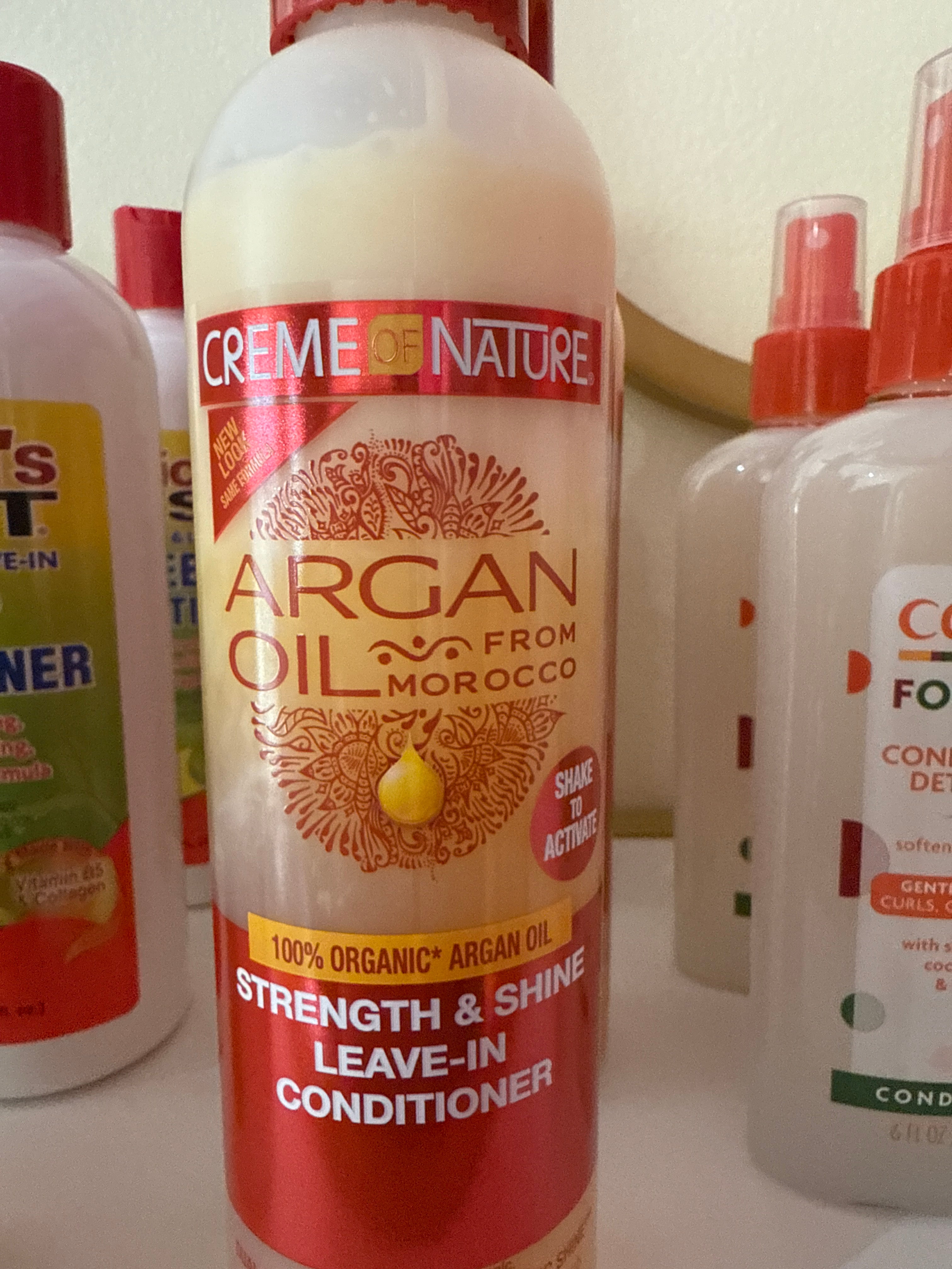Creme of Nature Argan Leave-In Conditioner