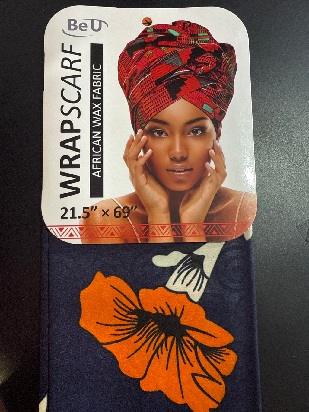 Be U African Wax Wrapscarf