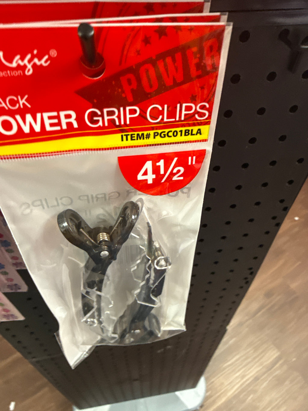 Magic Black Power Grip Clips