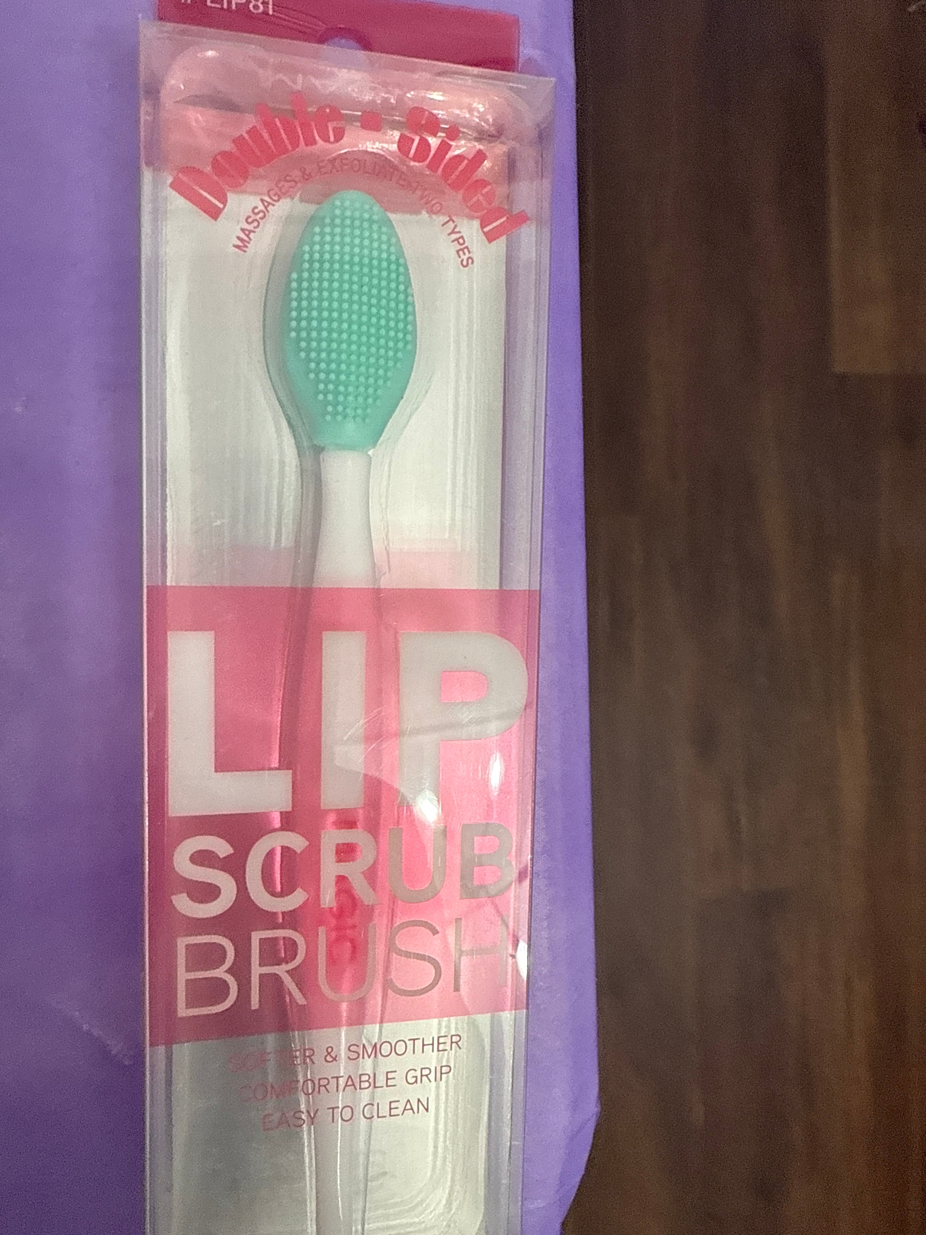 Double-Sided Lip Scrub Brush