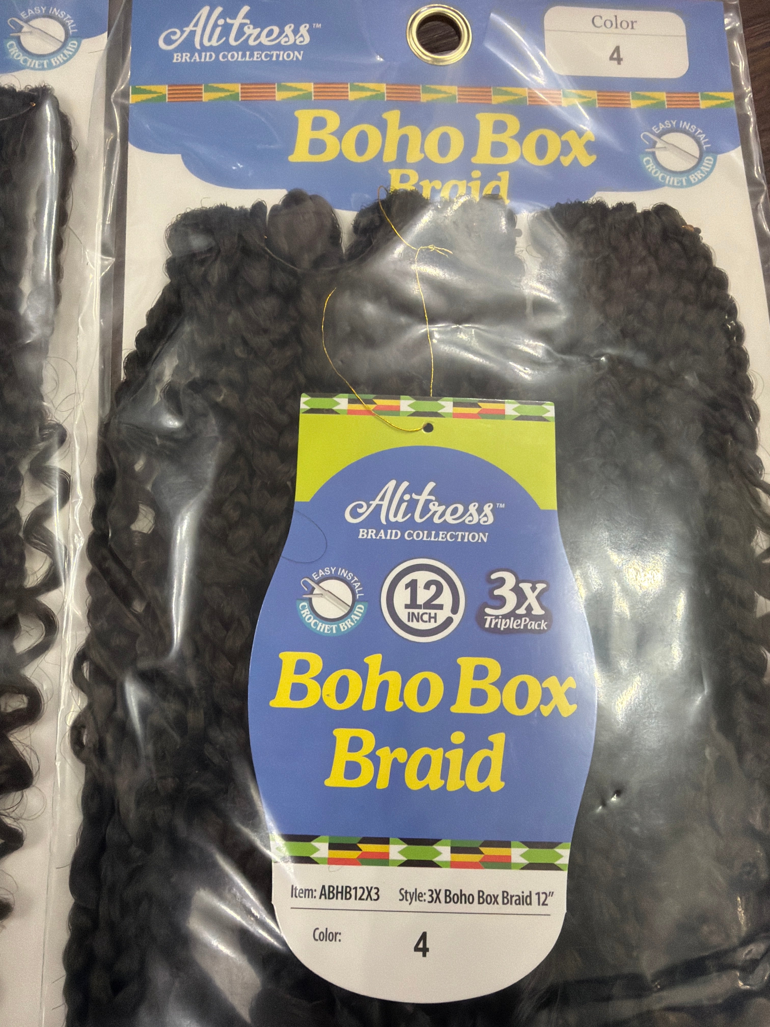 Alitress Boho Box Braid 12"