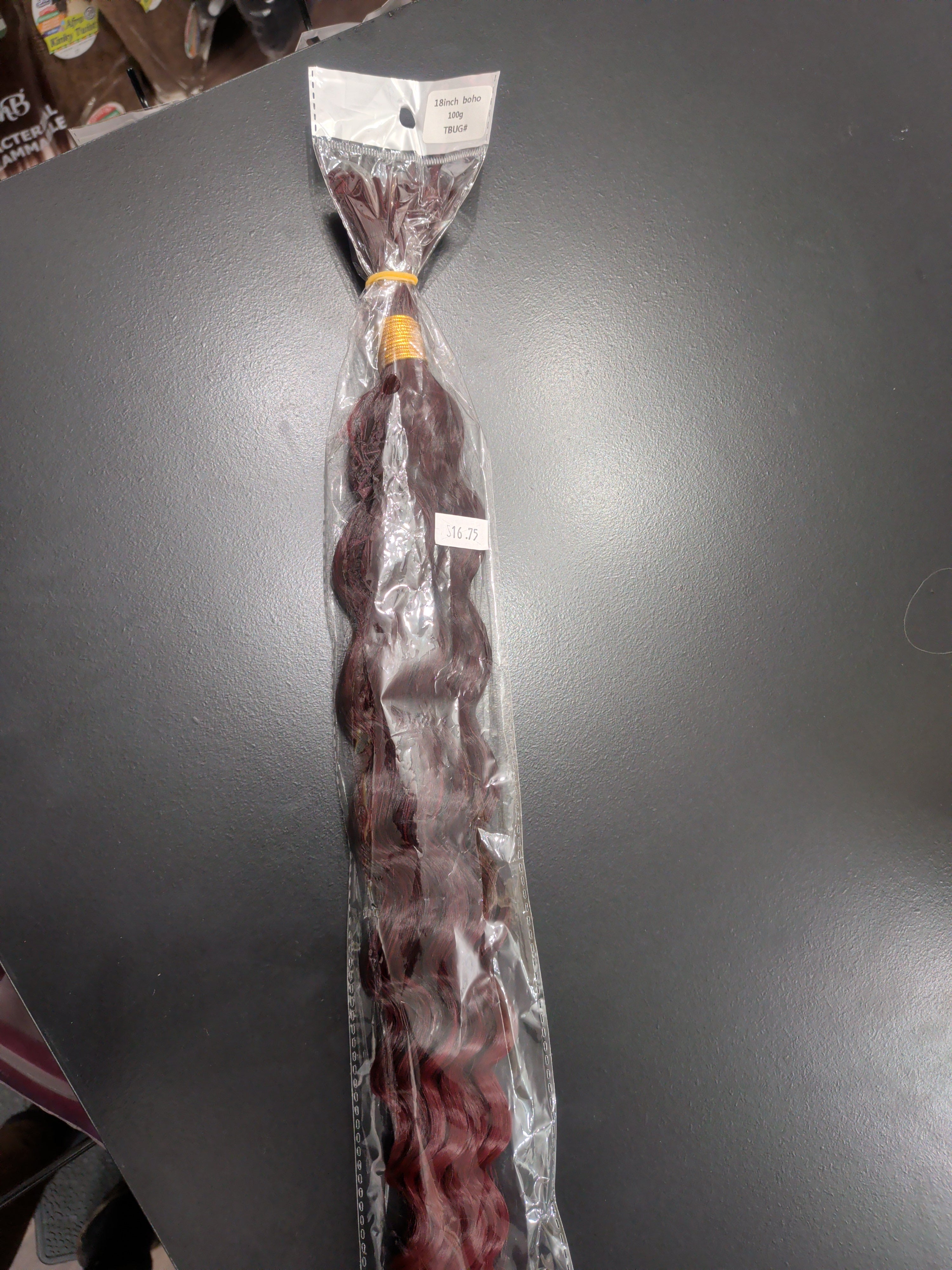 18" boho hair extensions Tbug