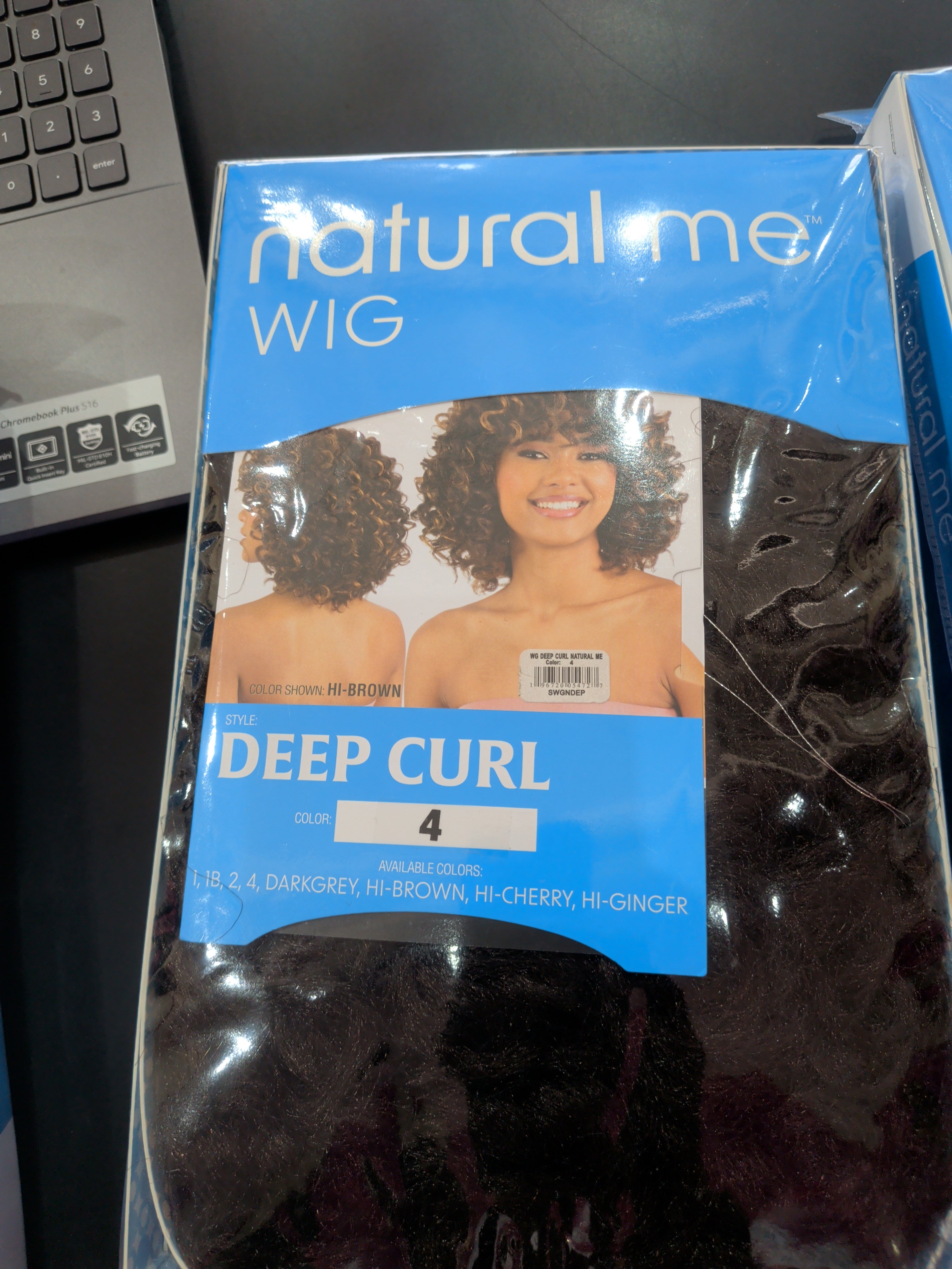 Natural Me wig deep curl #4