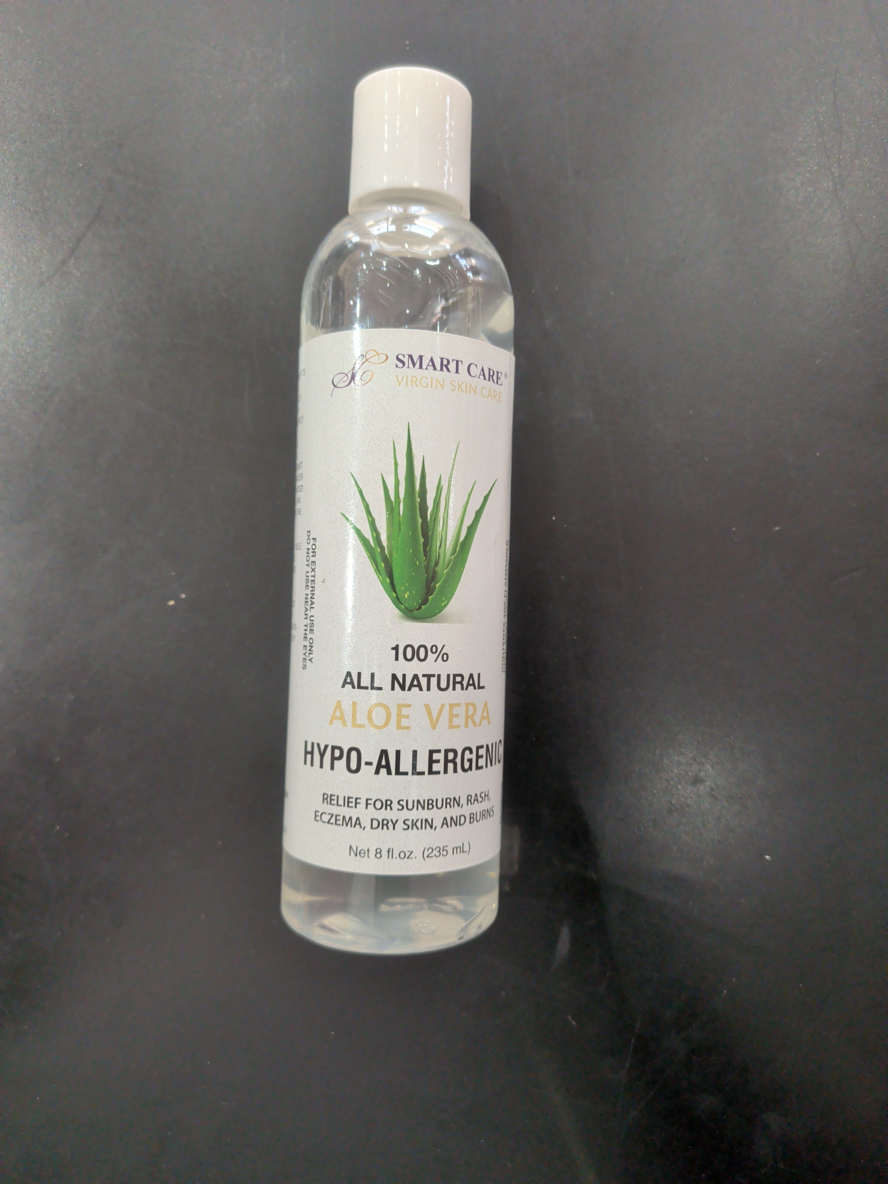 Smart care virgin skin care 100% all natural aloe vera hypoallergenic