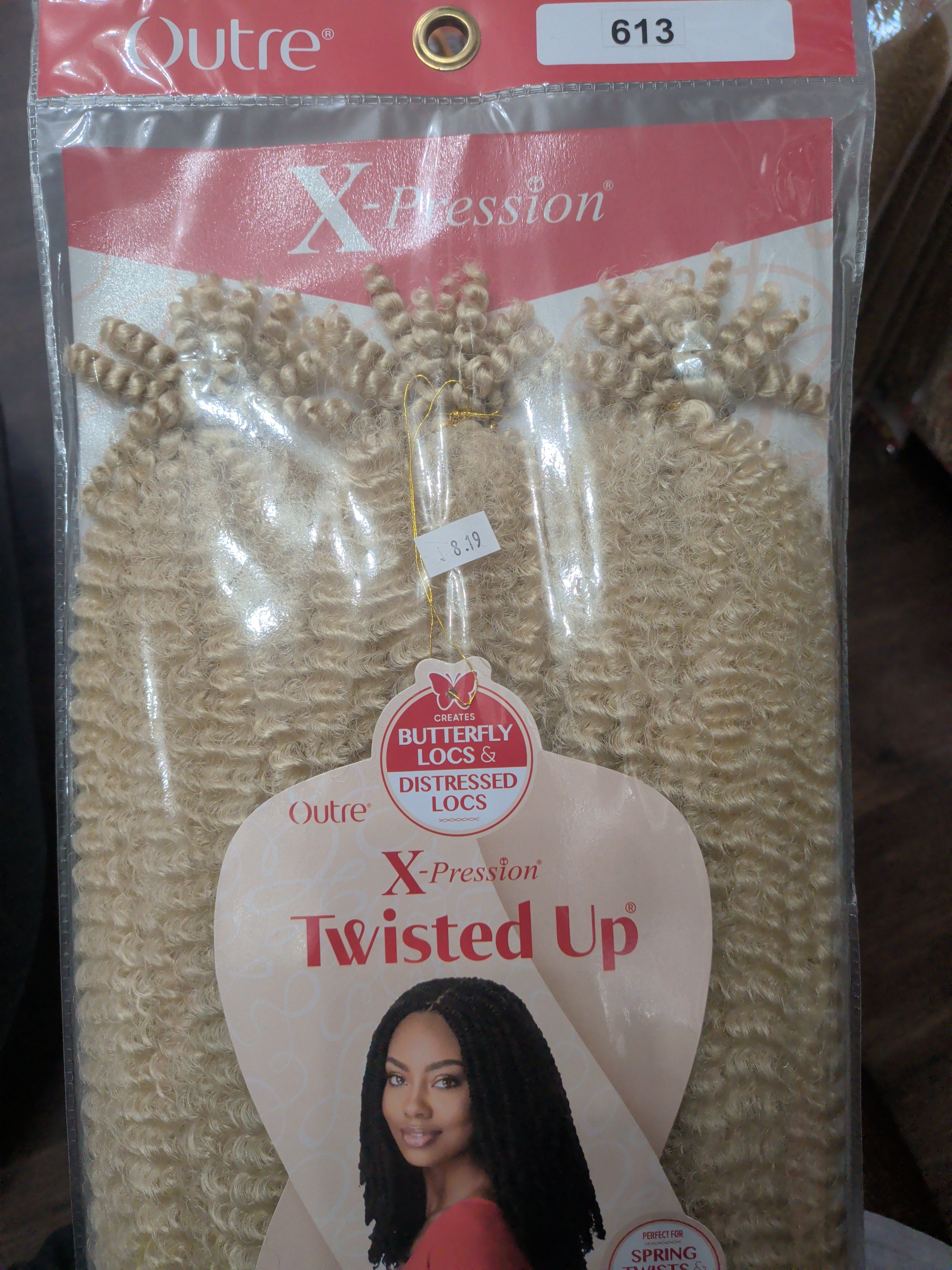 Outre twisted up 16" springy afro twist #613